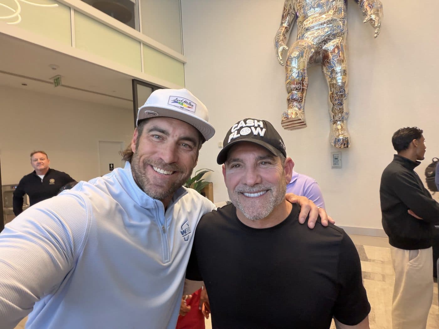 Josh Zieglowsky with Grant Cardone at an event
